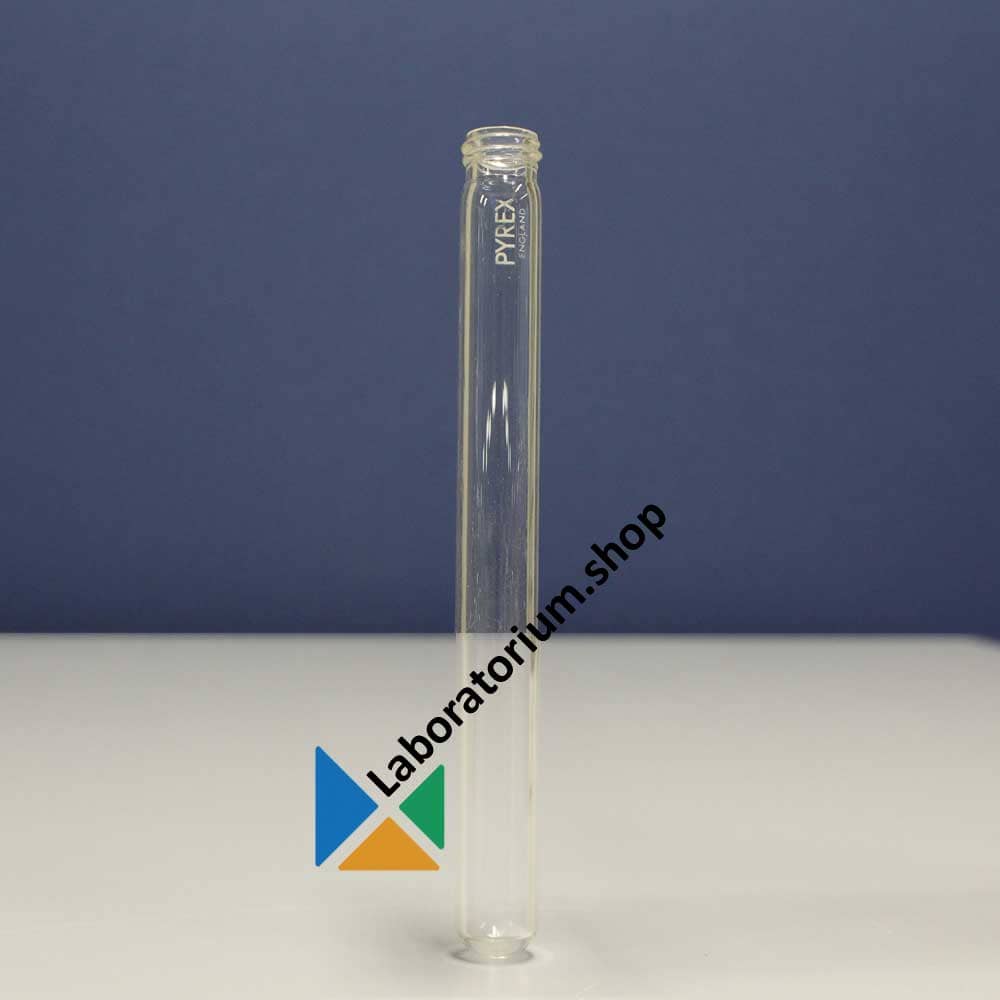 Pyrex Reageerbuizen Ml O16 X H 160 Mm Met Schroefdraad 15 Zonder Dop 10 Stuks