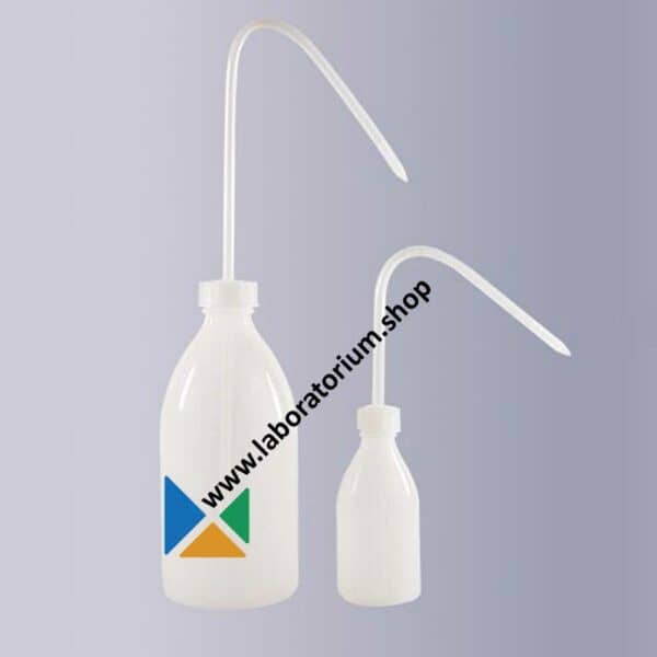 Spuitfles 500 mL van LDPE, nauwmonds, zonder maatverdeling, MBM