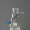 Afzuigerlenmeyer 100 mL SCHOTT DURAN, met glazen slangaansluiting