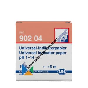 pH indicatorpapier, universeel, pH 1-14, rol à 5 meter