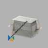 Gilson F171703 Pipetpunten 1000 µL met filter - DF1000ST Diamond Tipack Tips - in rek 96 stuks