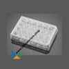 FALCON Celcultuur-platen 24-wells F-bodem, PS, TC, pst. steriel, 10 st.