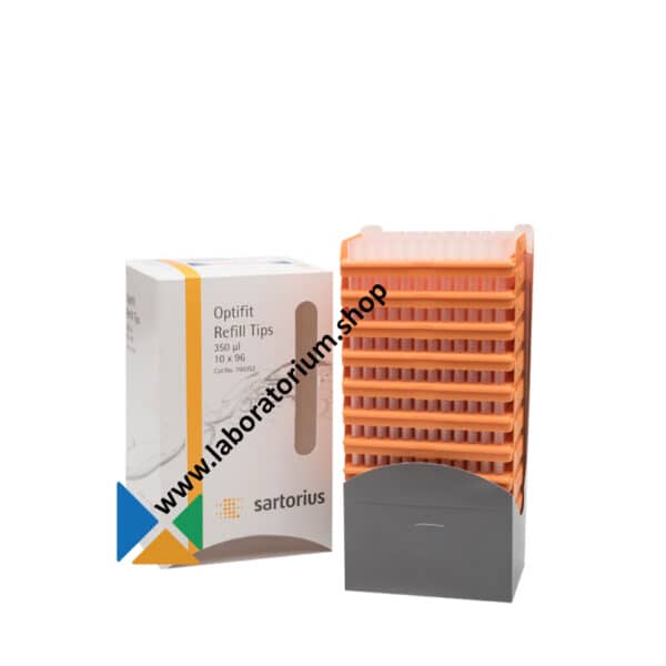 Sartorius Optifit Pipetpunten 350 µL - Refill - PP - niet steriel - pak a 960 stuks